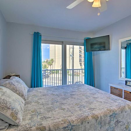 Sunny Oceanfront Condo On South Padre Island Beach Екстериор снимка