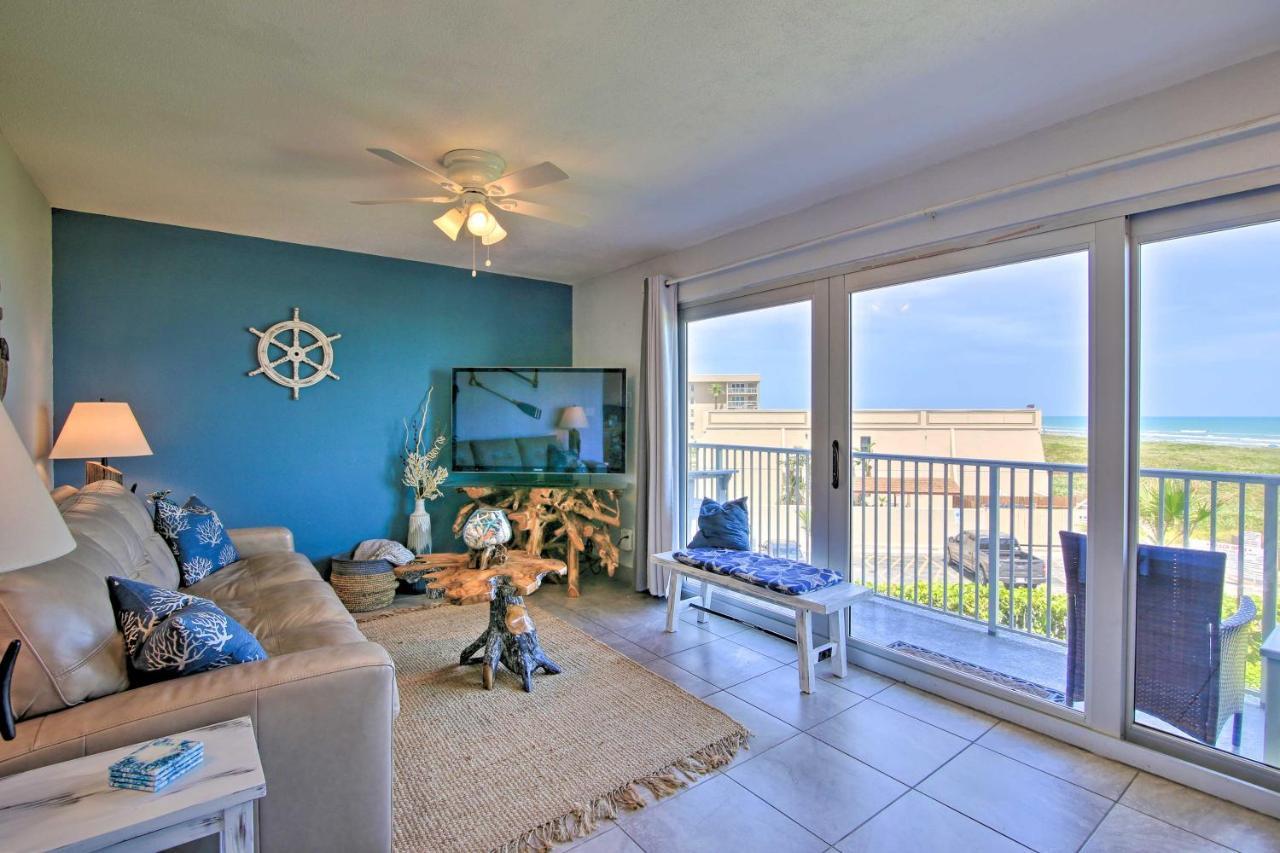Sunny Oceanfront Condo On South Padre Island Beach Екстериор снимка