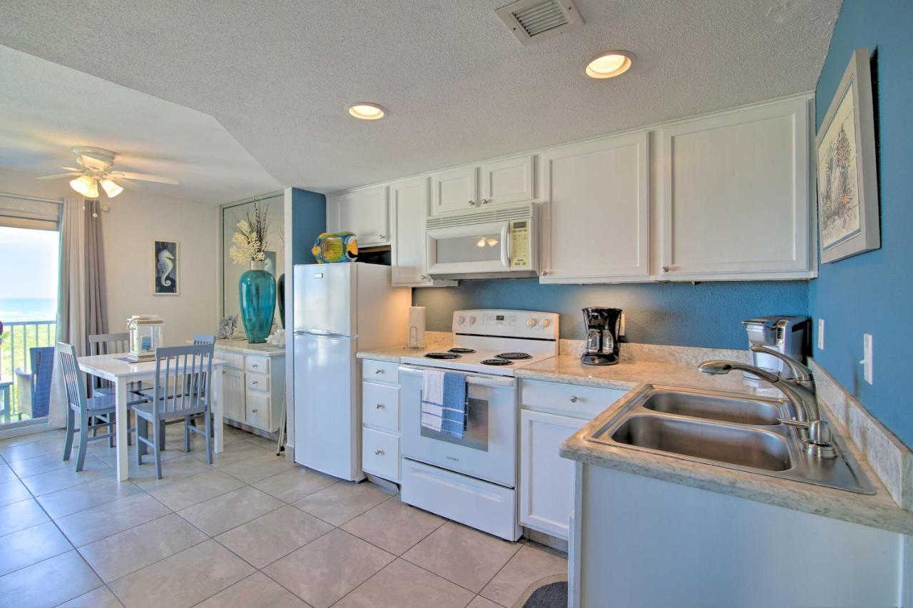 Sunny Oceanfront Condo On South Padre Island Beach Екстериор снимка