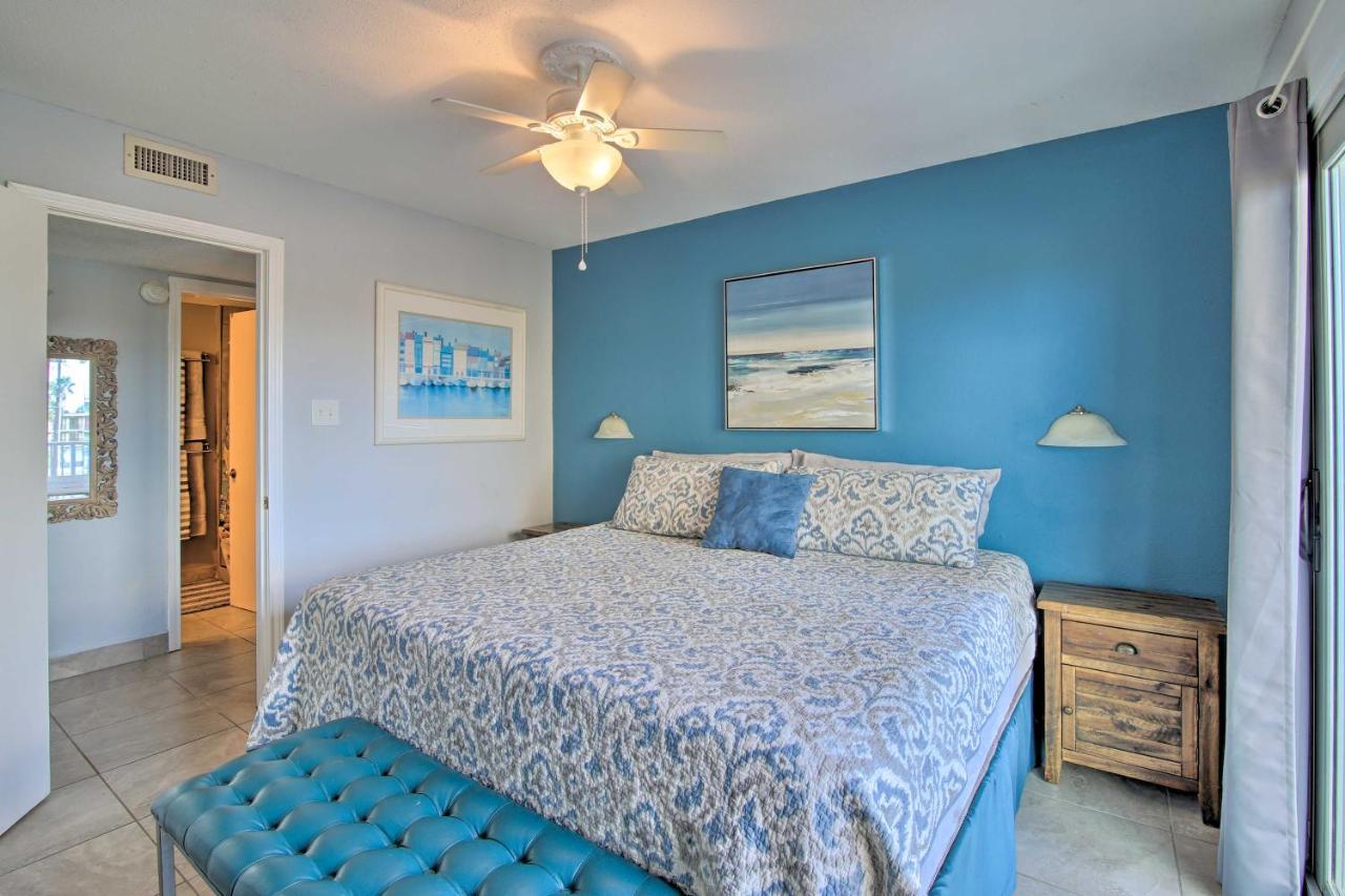 Sunny Oceanfront Condo On South Padre Island Beach Екстериор снимка