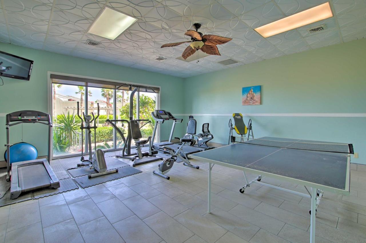 Sunny Oceanfront Condo On South Padre Island Beach Екстериор снимка