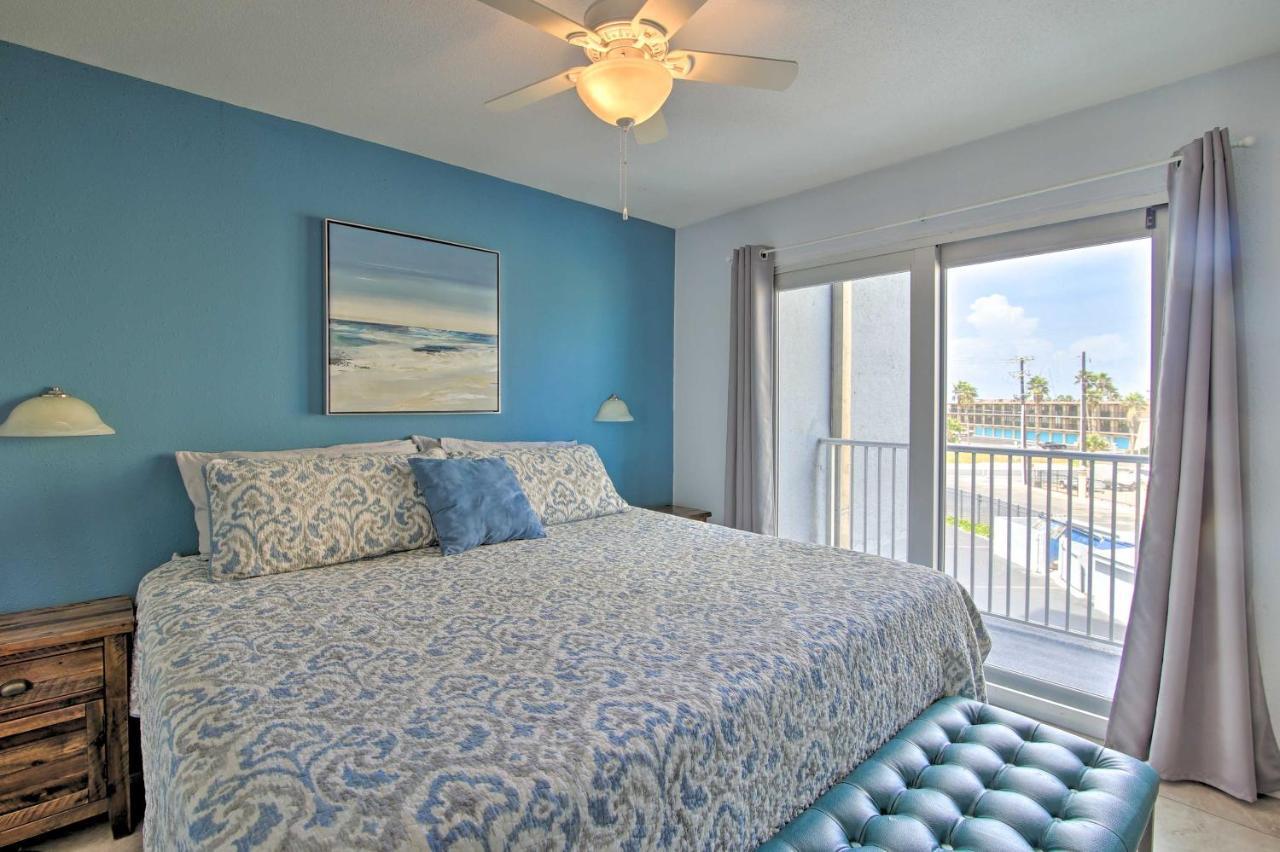 Sunny Oceanfront Condo On South Padre Island Beach Екстериор снимка